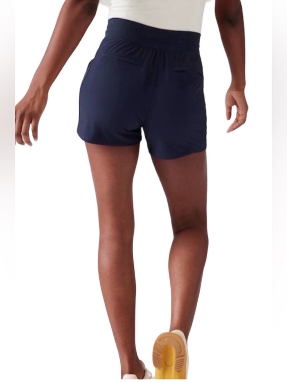 Athleta Navy Brooklyn Mid-Rise Athletic Shorts - Picture 11 of 15